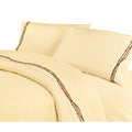 Hiend Accents Embroidered Barbwire Sheet Set