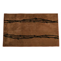 Hiend Accents Barbwire Print 24 X 36 Acrylic Rug