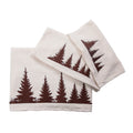 3 Pc Towel Set Clearwater Pines 3 Pc Mocha