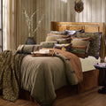 Hiend Accents Highland Lodge Collection Brown 5 Piece Comforter Set