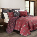 3 Pc Woodland Plaid Quilt Set Full Queen
