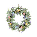 Pastel Egg Daisy Wreath