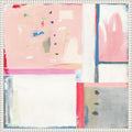Pastel Whispers In Abstract Form By Hannah Dawson Framed Canvas Wall Art