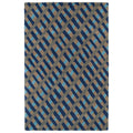 Hand Tufted Artworks Multi Criss Cross Rug 80 X 100 8 X 10 8 X 10