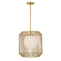 Pastis 1 Light Pendant In Warm Brass