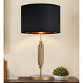 Pathra Matte Gold With 1 Light Bulb Table Lamp