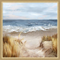 Pathway To The Oceans Edge By Pi Studio Framed Mounted Canvas Wall Art Print