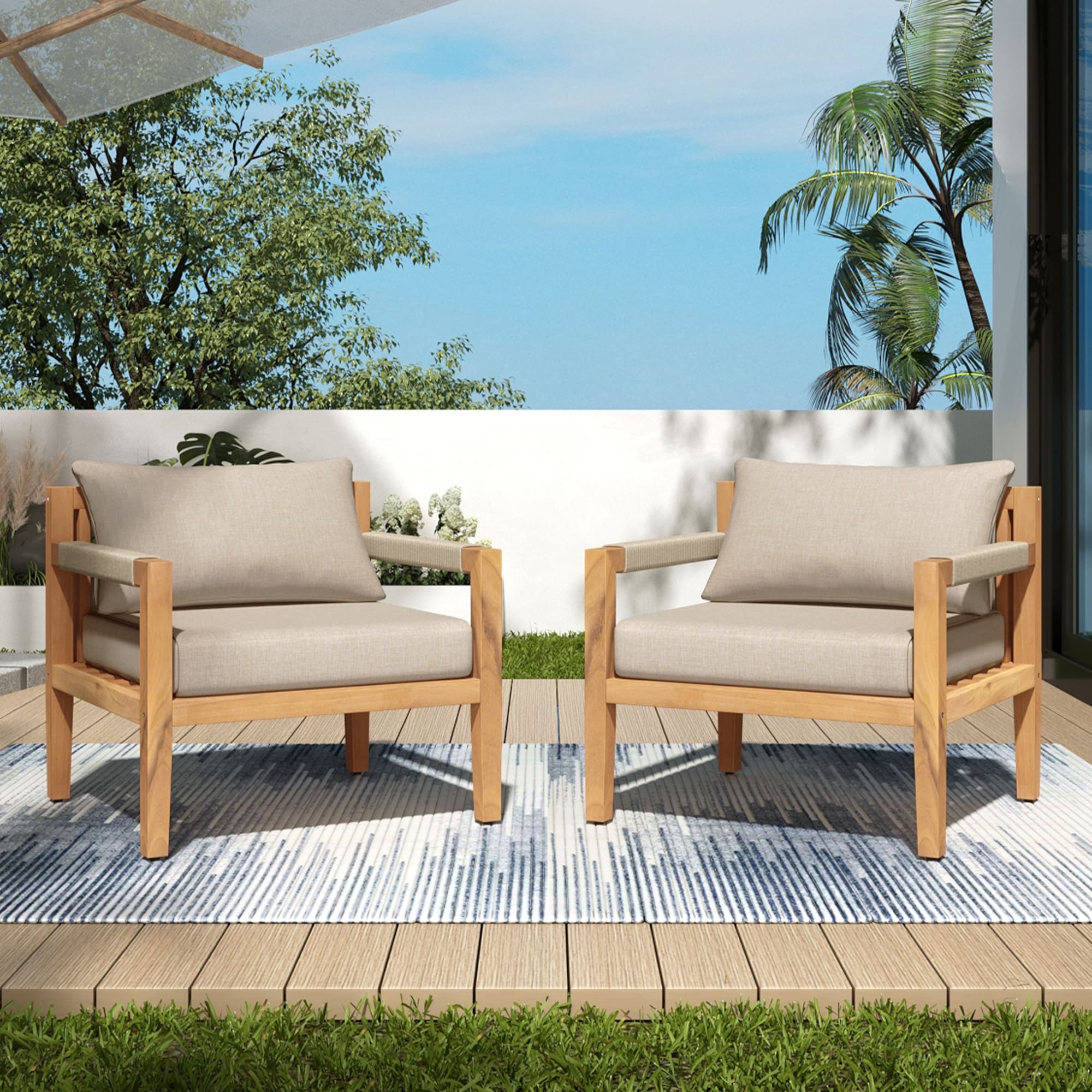 Patio Chair Lounge Chair With Cushion Accent Chair Leisure Chair Reception Chair Side Chair Coffee Chair