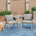 Patio Chairs Reception Chair Side Chair With Removable Cushions Club Chair Dining Chair Leisure Chair