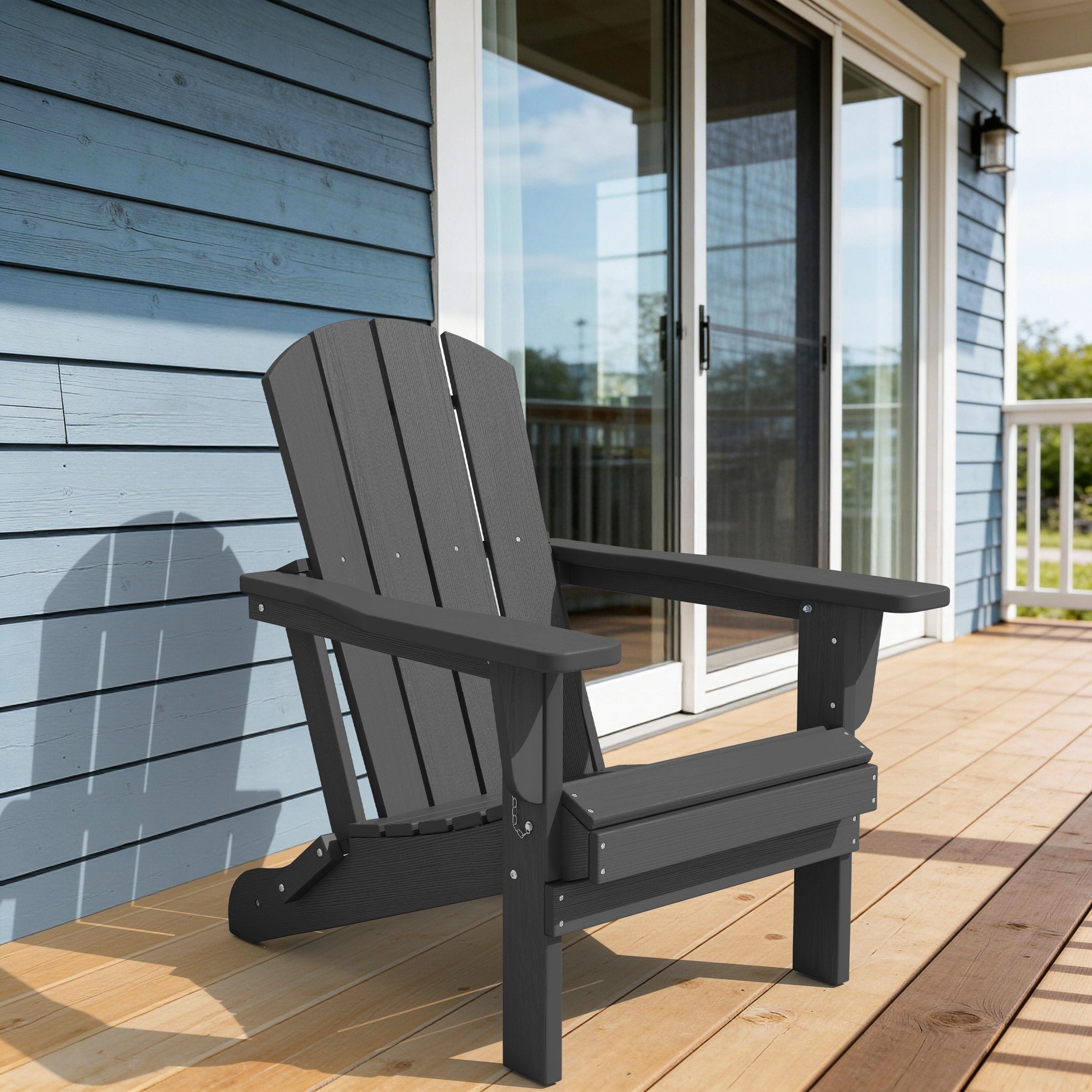 All Weather Patio Chairs Floding Adirondack Chairs For Porch Garden Backyard Deck Fire Pit N A