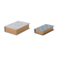 Patterned Decorative Book Box Set Of 2