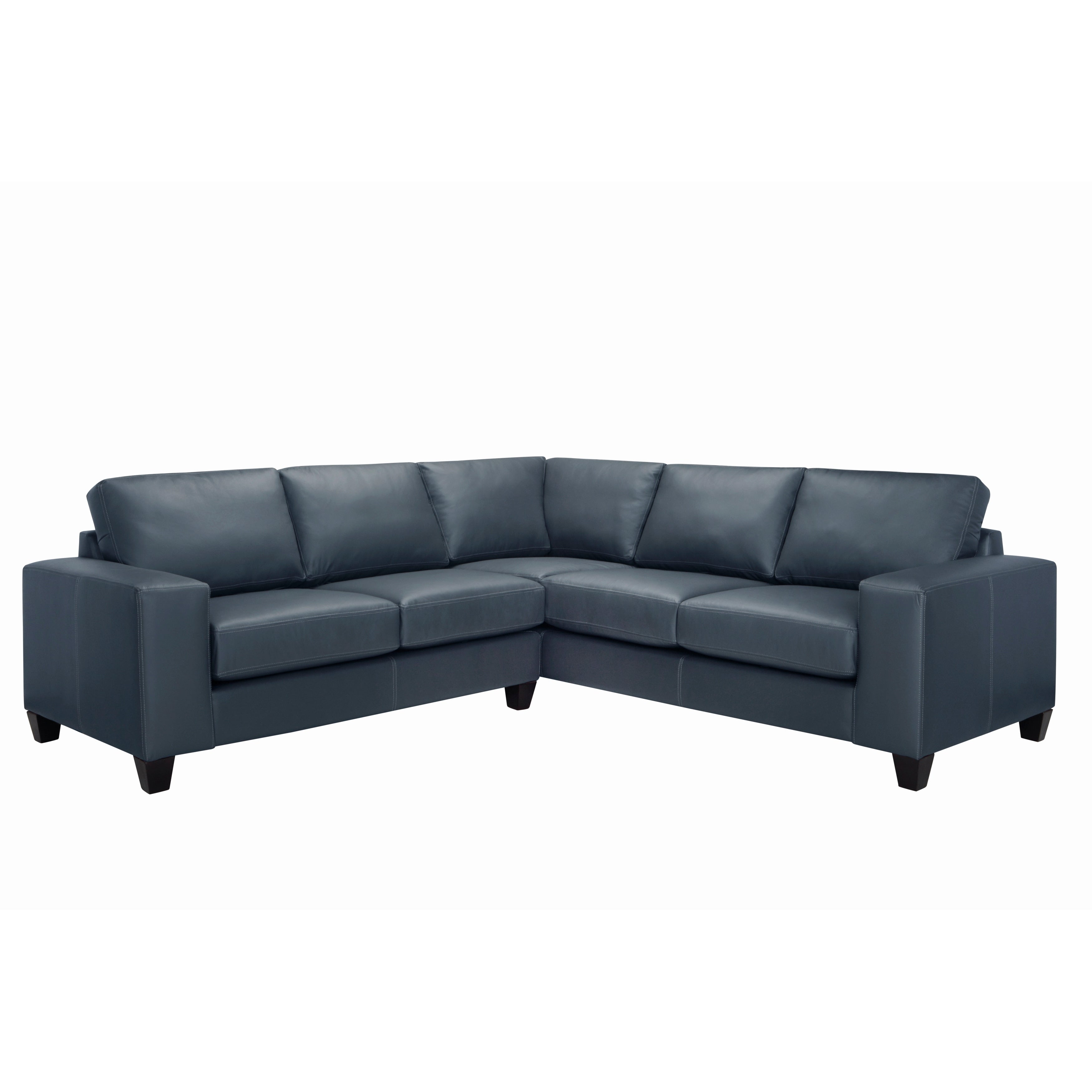 Paulina Top Grain Italian Leather Sectional Sofa