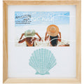 Pavilion Beach Seashell Frame