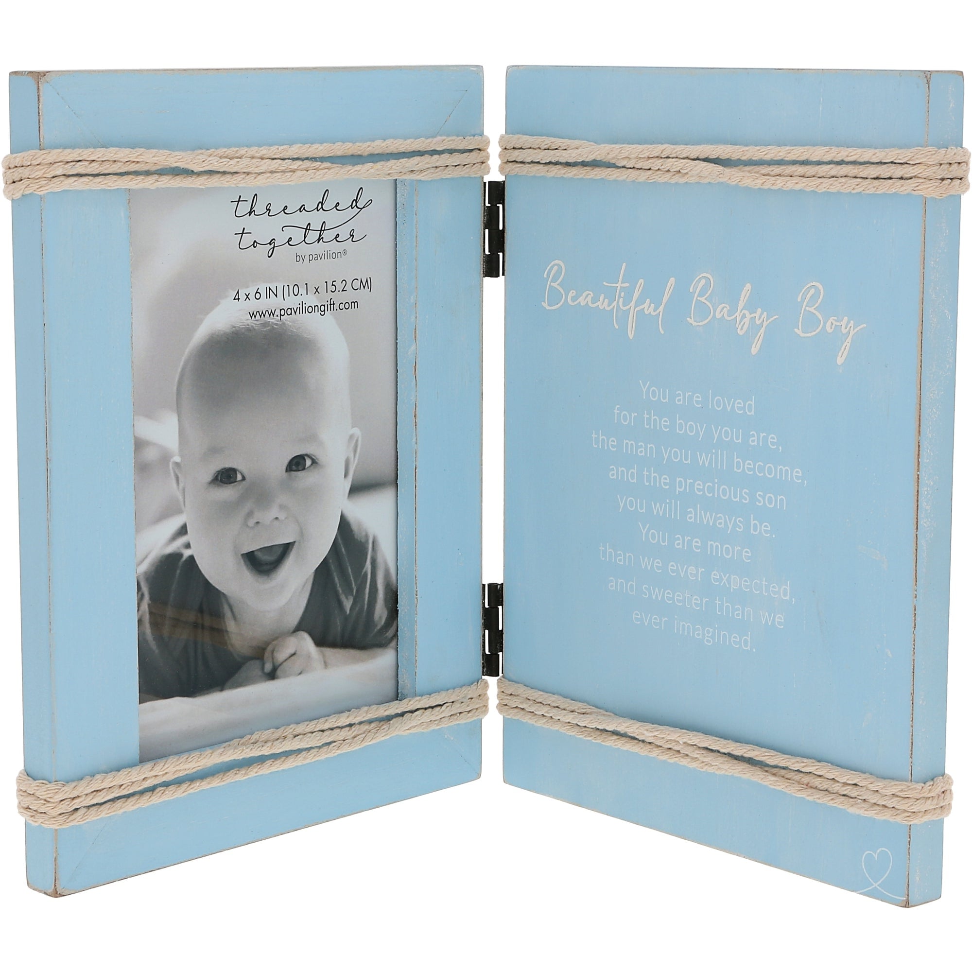 Pavilion Beautiful Baby Boy Hinged Frame