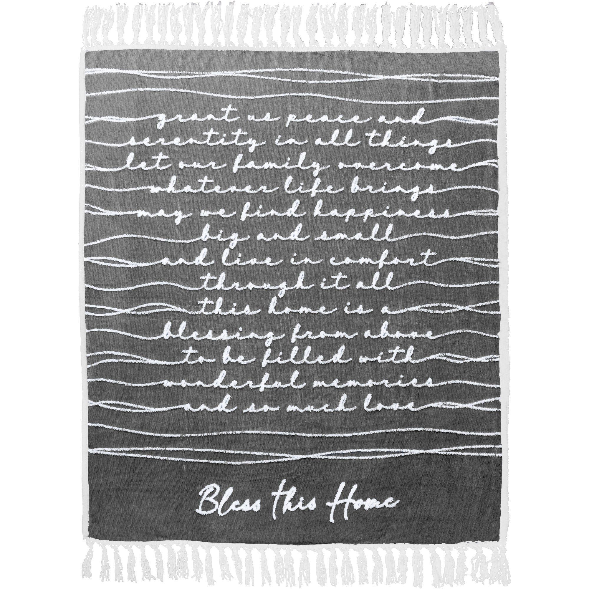 Pavilion Bless This Home Plush Blanket