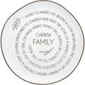 Pavilion Cherish Family 10.5 Ceramic Plate 10.5