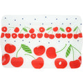 Pavilion Cherries Glass Serving Tray 16.75 X 11