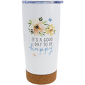 Pavilion Good Day To Be Happy Travel Tumbler 20 Oz