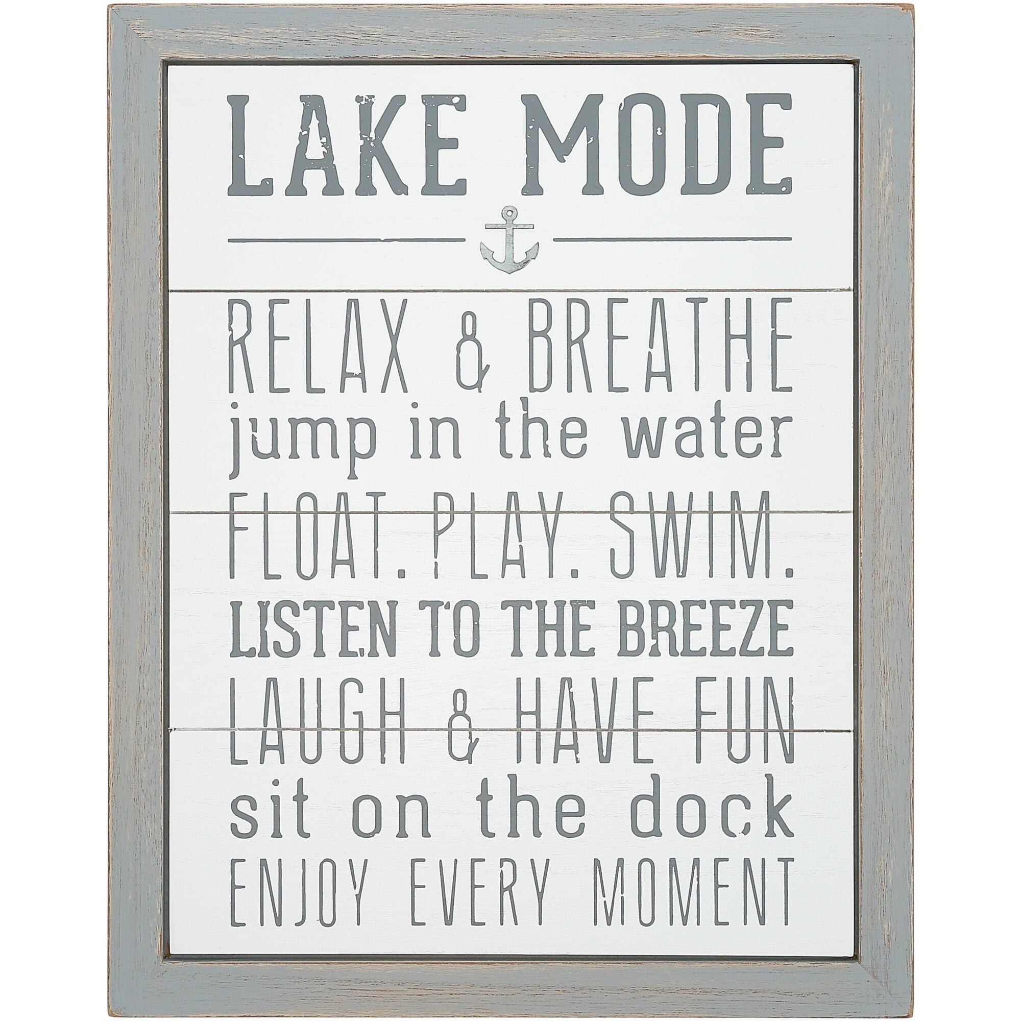 Pavilion Lake Mode Sign 12 X 15