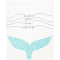 Pavilion Make Your Own Waves Embroidered Plaque 12 X 15