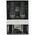 Pavilion Mr. Mrs. Gift Boxed Glass Toasting Flute Set 7 Oz