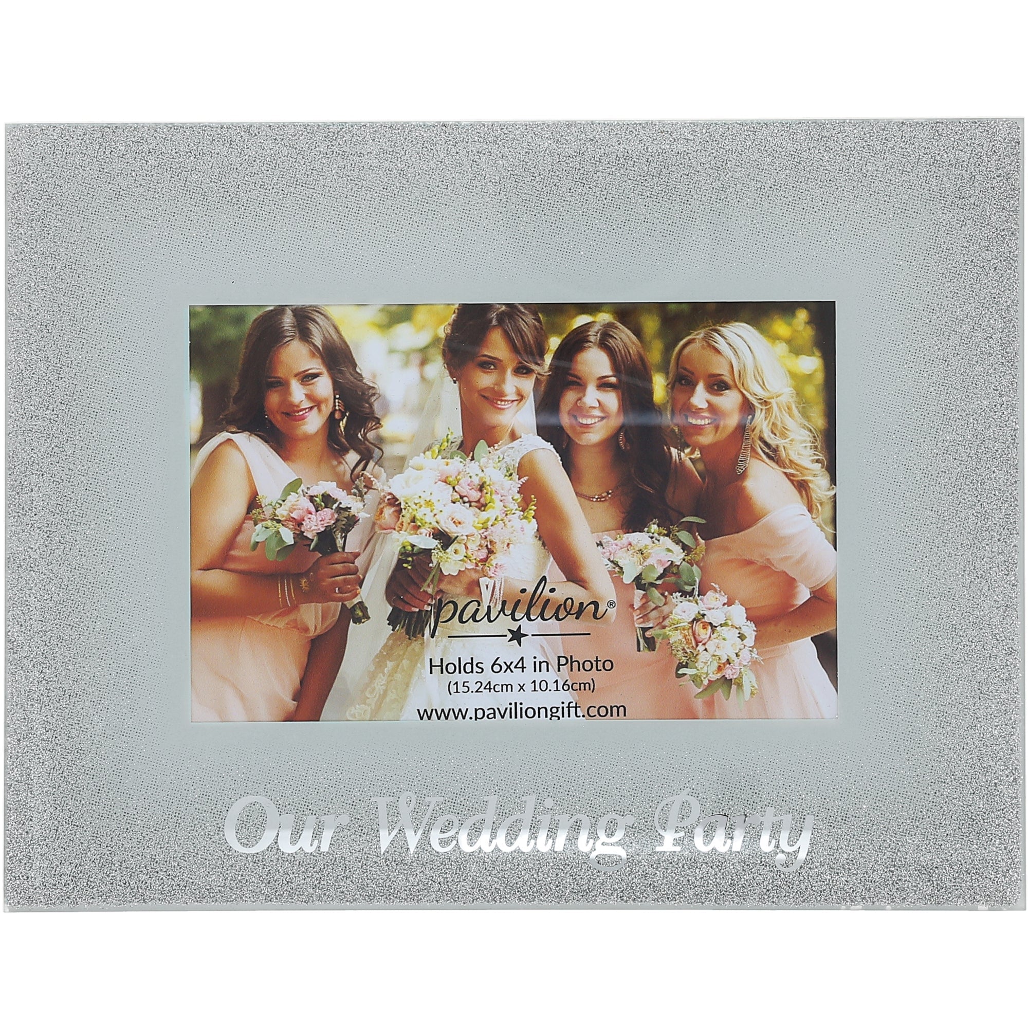 Pavilion Our Wedding Party Glitter Frame