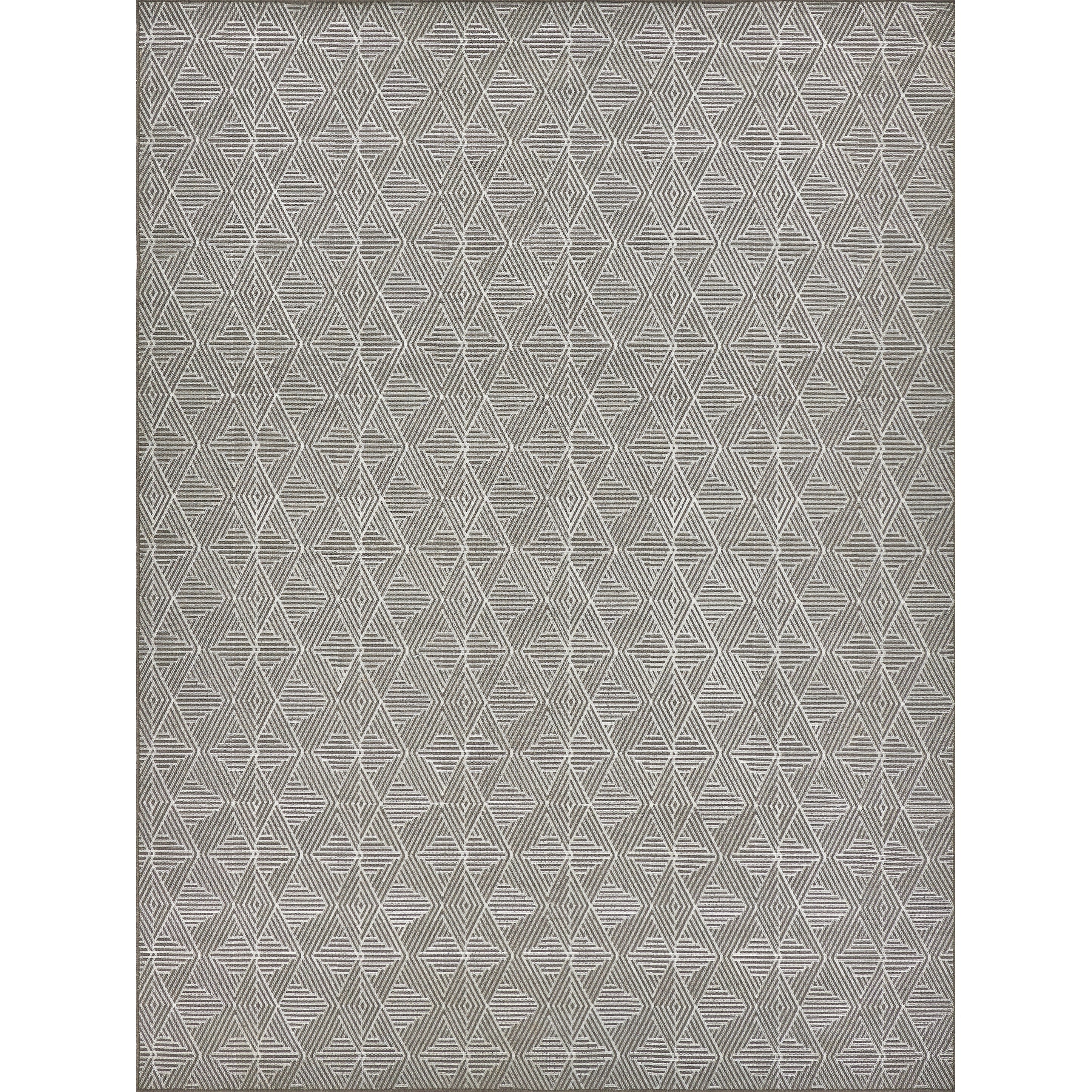 Pavilion Flatweave Wool Polyester Gray Area Rug
