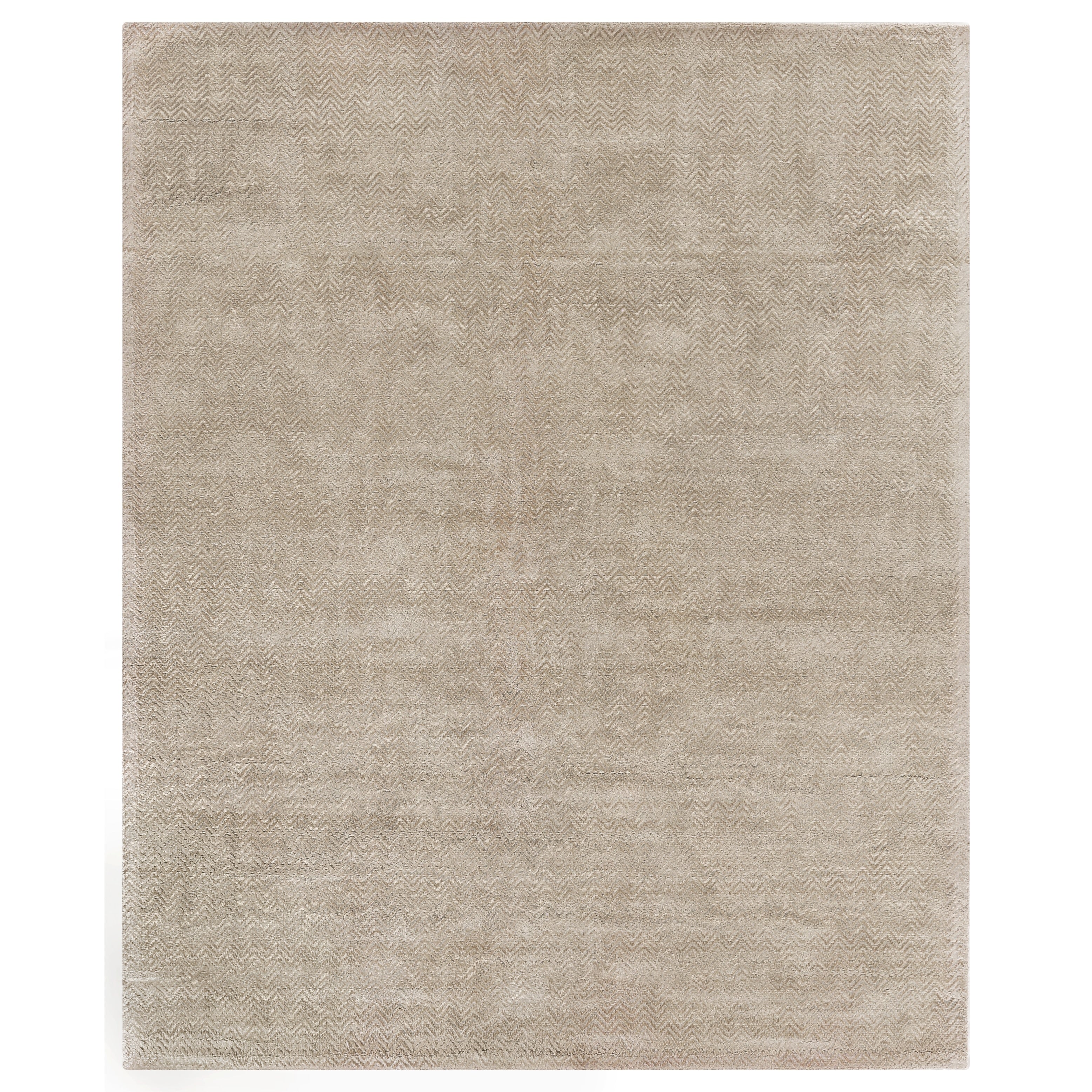 Pavo Handloomed Tencel Beige Area Rug