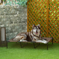 Pawhut Elevated Cooling Mesh Dog Bed Cot