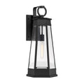 Payne 1 Light Outdoor Wall Lantern In Matte Black