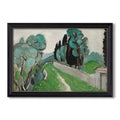 Paysage Avec Cypres Et Oliviers Aux Environs De Nice C 1918 Henri Matisse Custom Framed Canvas