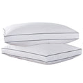 Peace Nest Feather Down Blend Gusset Pillow Set Of 2