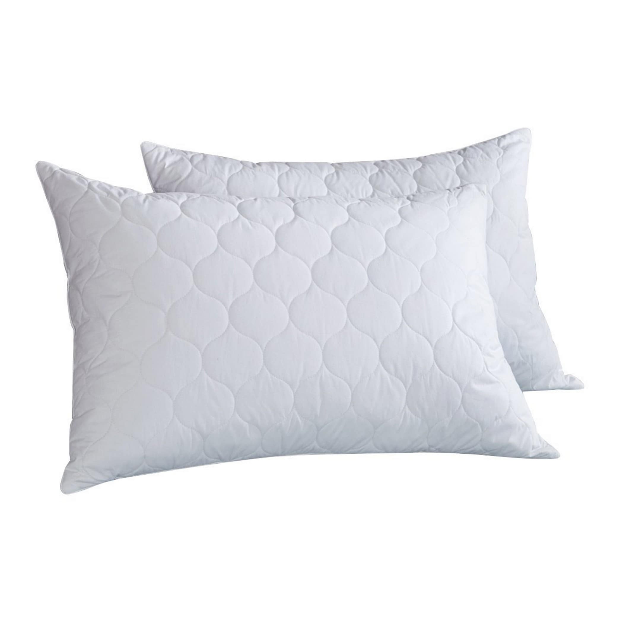 Porch Den Glen Ellen Quilted Feather Down Pillows Set Of 2