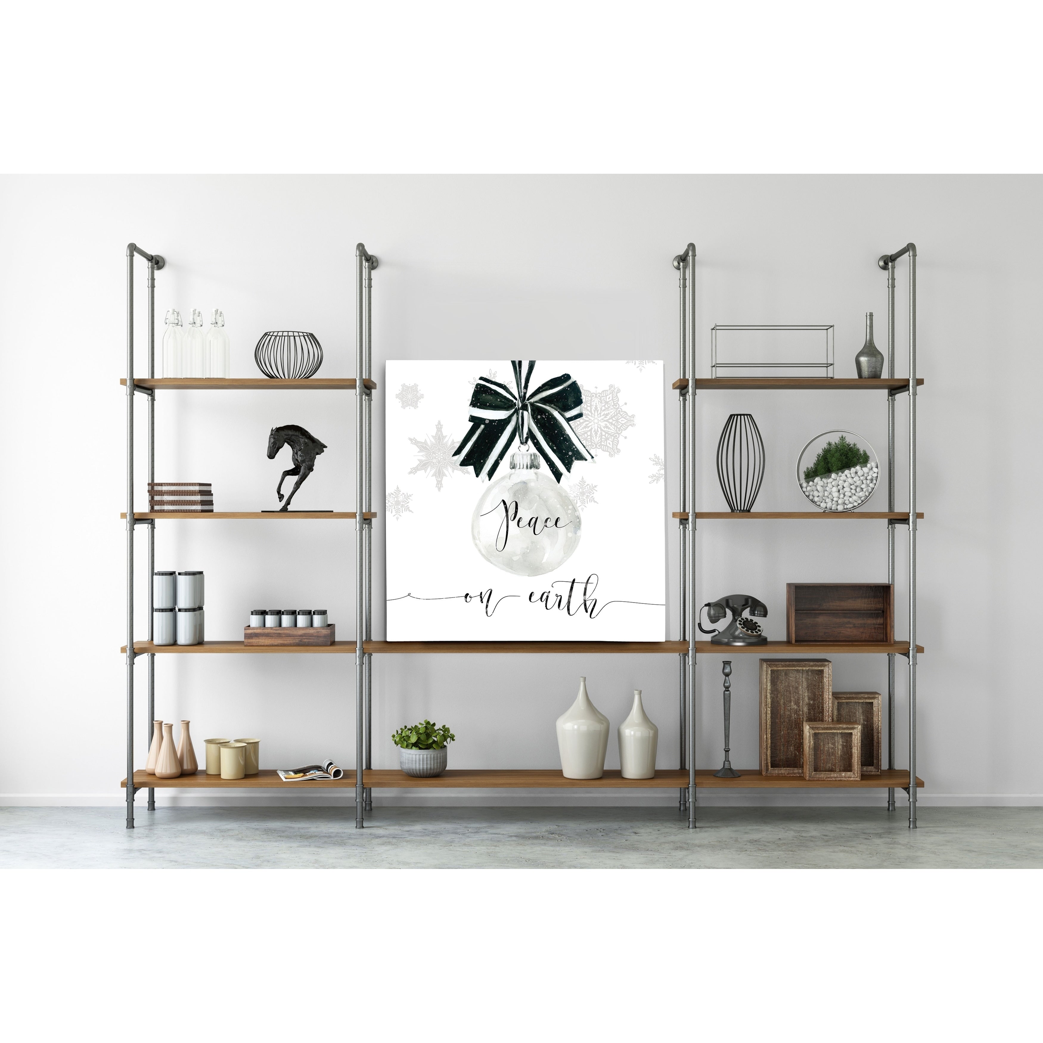 Peace Ornament Gallery Wrapped Canvas