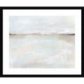 Peaceful By Nls Design Wood Framed Wall Art Print Svelte Noir Black