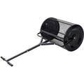 Peat Moss Spreader 24Inch Compost Spreader T Shaped Handle For Planting Seeding Lawn And Garden Care Manure Spreaders Roller