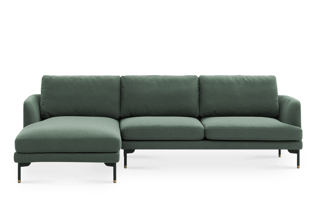 Pebble Chaise Sectional Couch