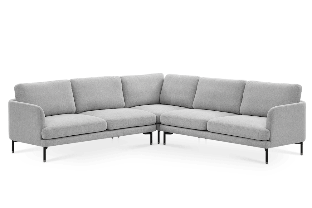 Pebble L-Shape Sectional Couch