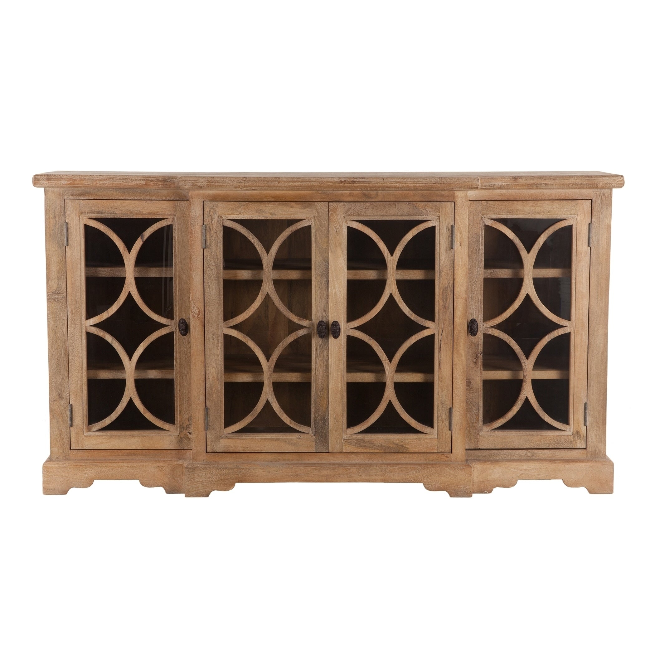 Pengrove 75 Inch Mango Wood Cabinet