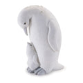 Penguin And Chick Figurines In White Finish Set Of 4
