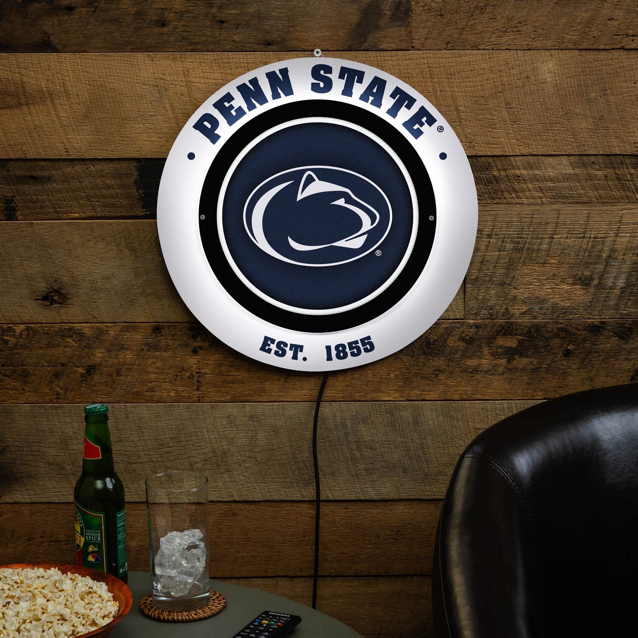 Penn State Led Metal Lit Wall Sign Decor