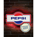 Pepsi Vintage Led Neon Marquee Sign 17 Retro Soda Logo Light Up Wall Decor For Bar Garage Game Room Man Cave
