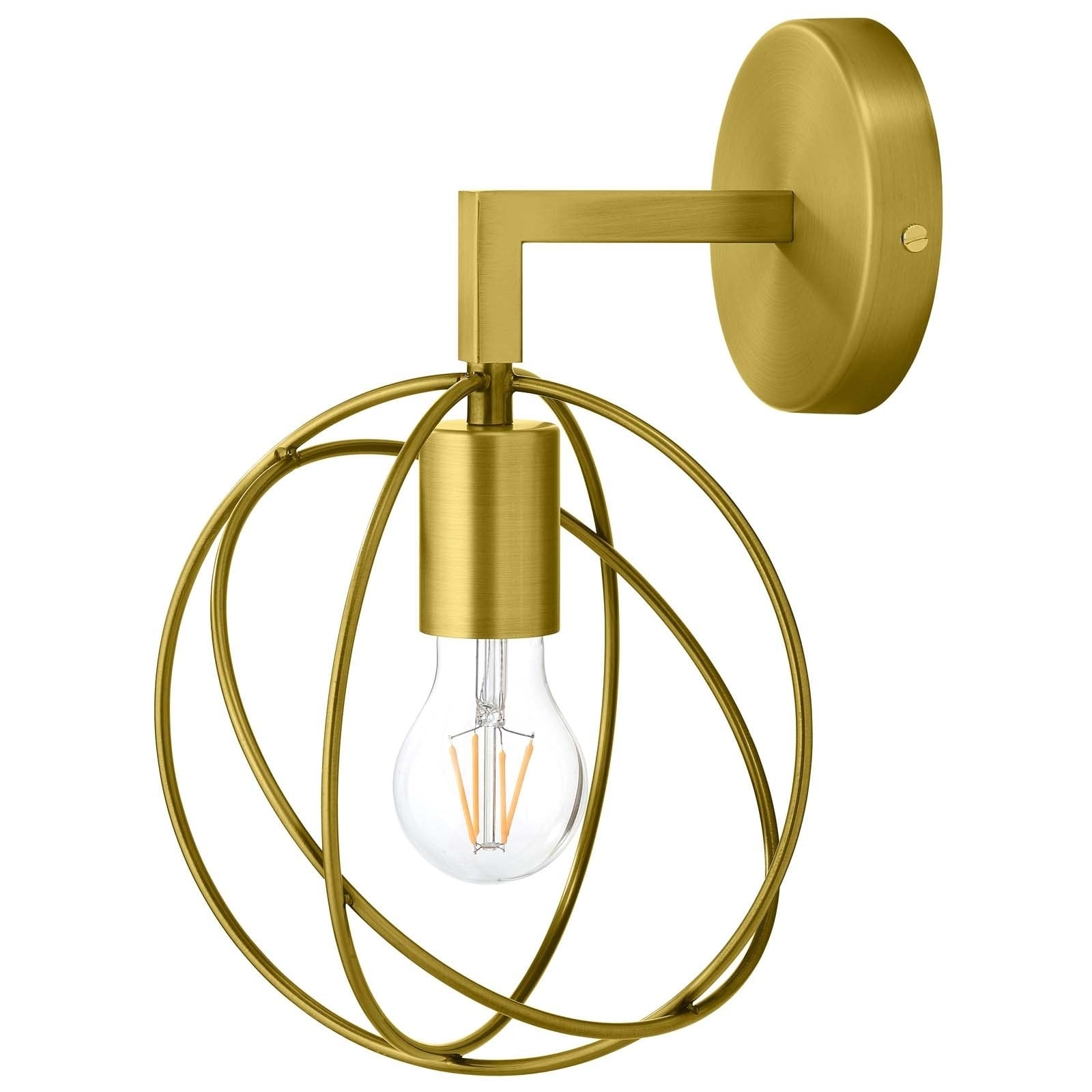 Perimeter Brass Wall Sconce Light Fixture 34