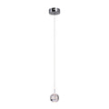 1 Light Chrome Finish Stainless Steel Mini Pendant