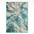 Persian Polypropylene Lightning Modern Contemporary Oriental Area Rug