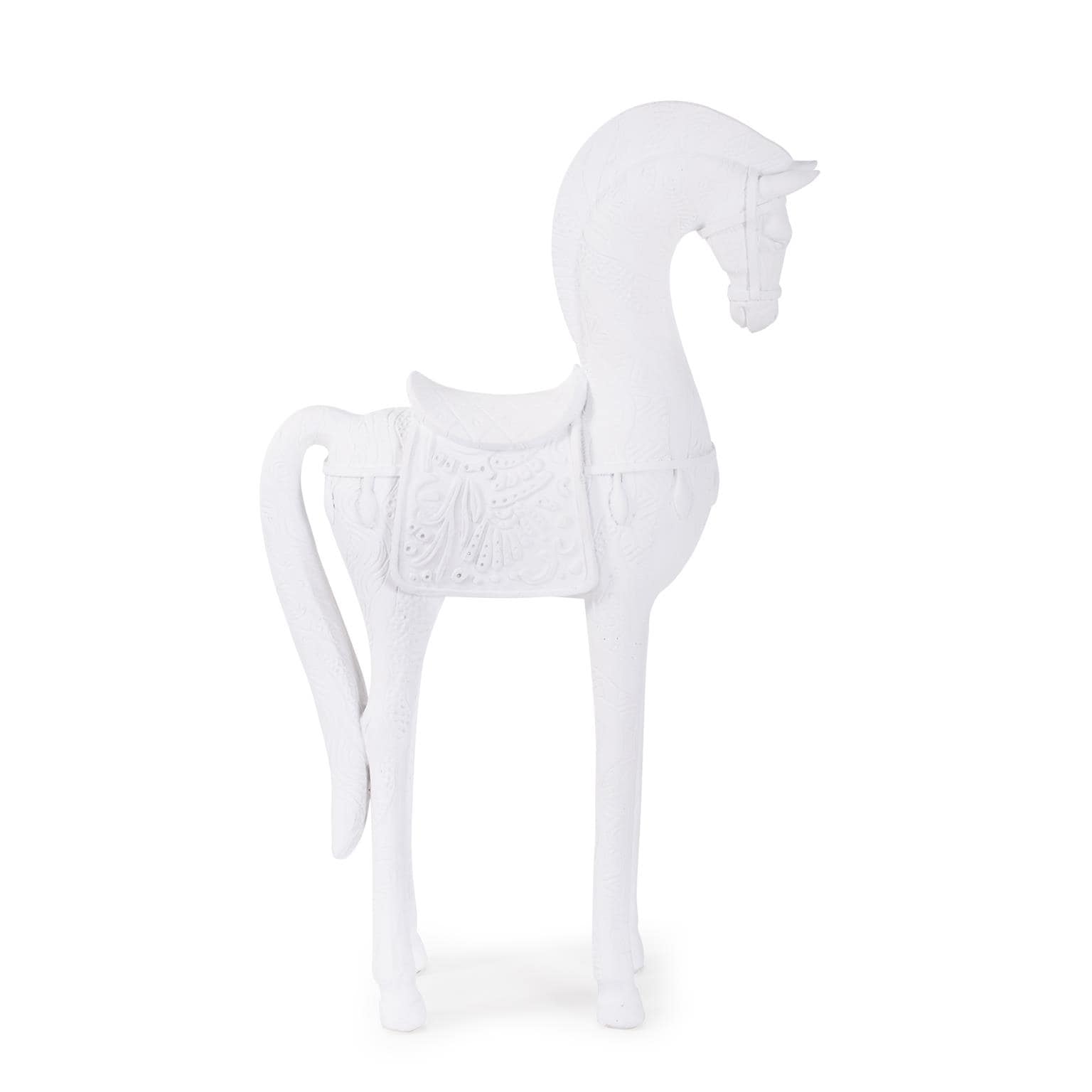 Persian Stead In Polyresin 7.5H X 5W X 5D