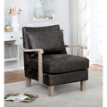 Perth Contemporary Grey Accent Chair By Foa
