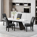 Pertica Contemporary Fabric Dining Chairs Set Of 4 By Christopher Knight Home
