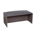 Pery Front Desk Shell 71 Inch Modesty Panel Driftwood Smoke Gray