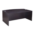 Pery Front Desk Shell 71 Inch Modesty Panel Mocha Brown Melamine